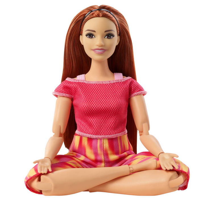 Papusa Barbie Made to Move Roșcată  [4]