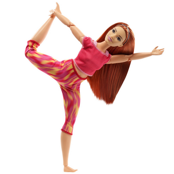 Papusa Barbie Made to Move Roșcată  [6]