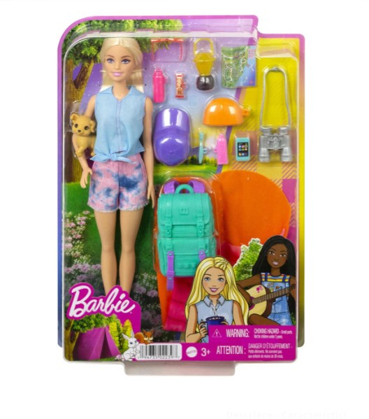 Papusa Barbie Malibu pleaca  in camping [2]