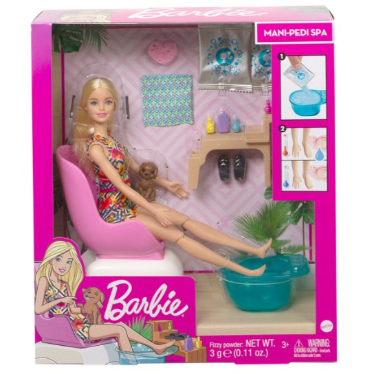 Papusa Barbie –O zi la salonul de manichiura si pedichiura [1]