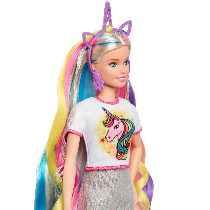 Papusa Barbie Set de Joaca Părul Strălucitor  [5]