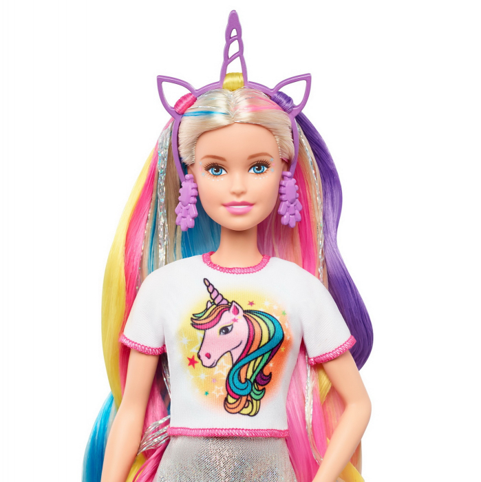 Papusa Barbie Set de Joaca Părul Strălucitor  [6]