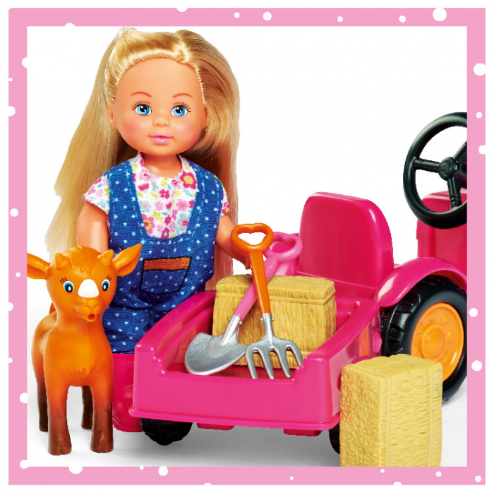 Papusa Evi Love cu Tractor  [4]