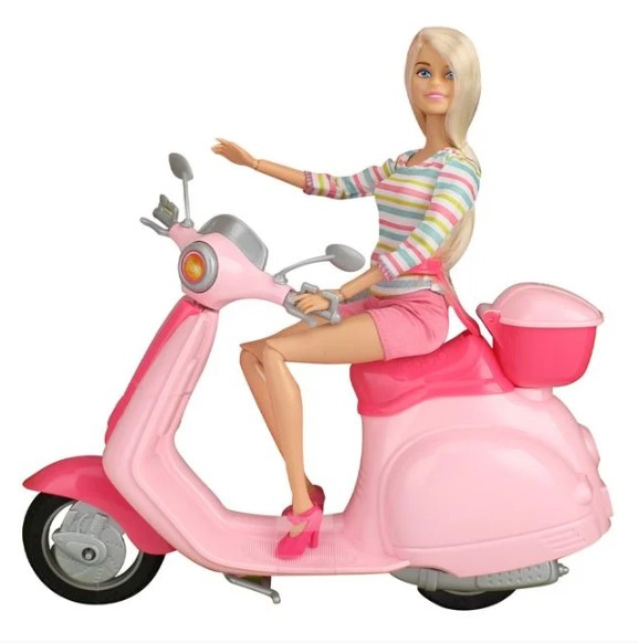 Papusa manechin cu scooter si accesorii [4]