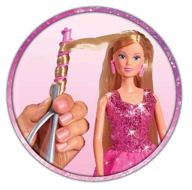 Papusa Steffi Hair Stylist cu accesorii par  incluse, 29 cm [5]