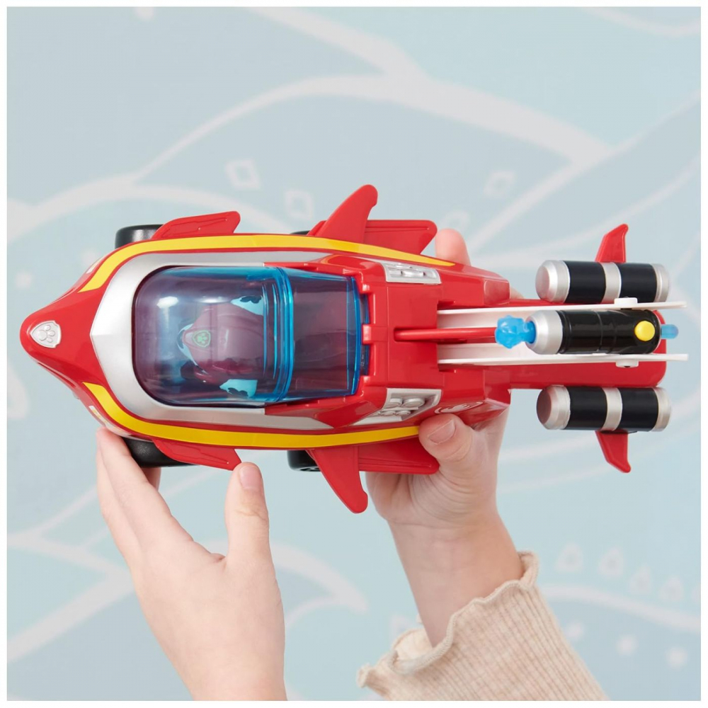 PATRULA CATELUSILOR AQUA PUPS MARSHALL SI VEHICULUL DE SALVARE DOLPHIN [4]