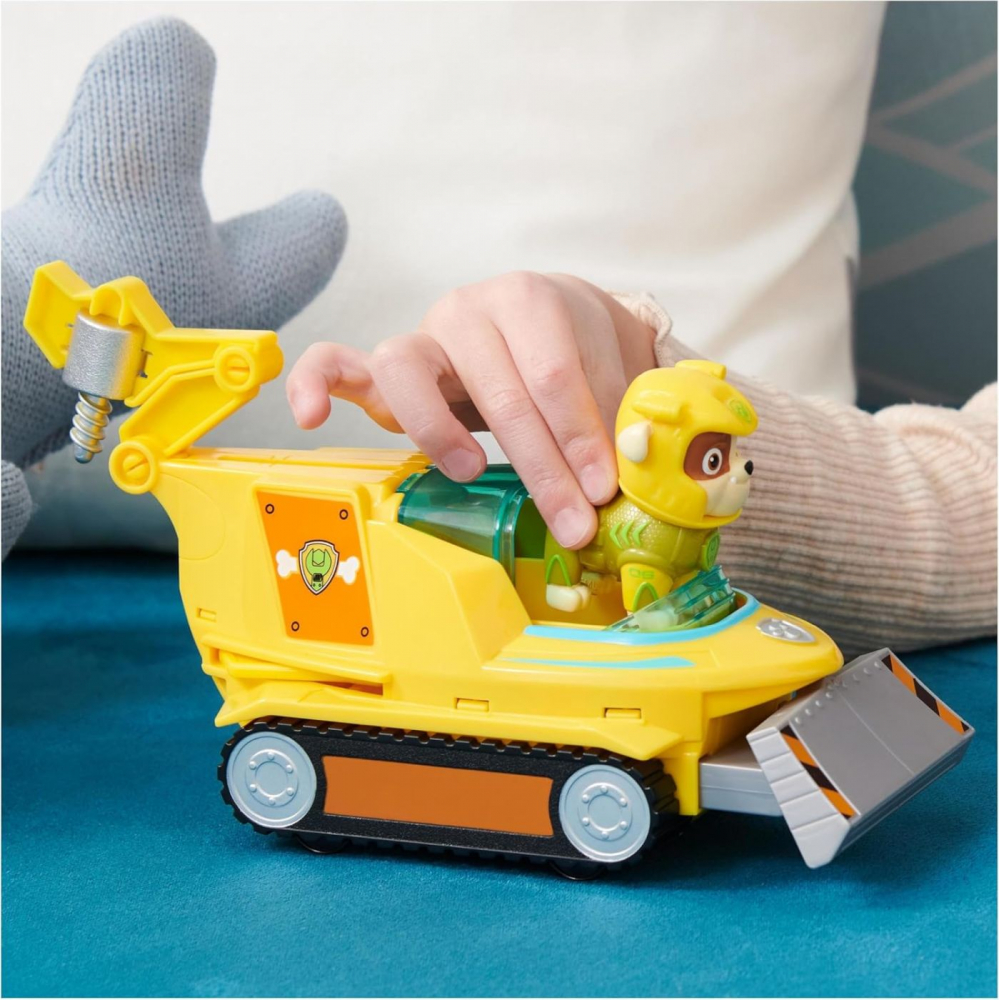 PATRULA CATELUSILOR AQUA PUPS RUBBLE SI VEHICULUL DE SALVARE RECHINUL CIOCAN [3]