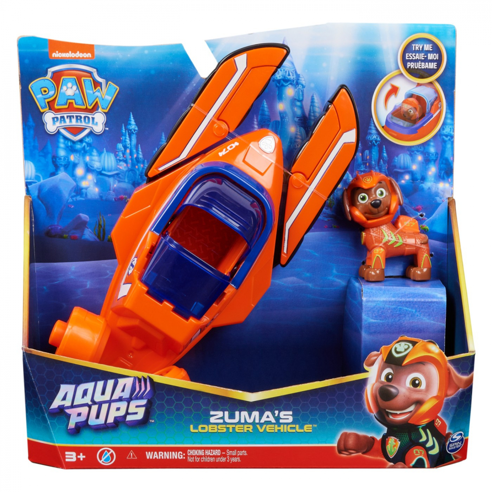 PATRULA CATELUSILOR AQUA PUPS ZUMA SI VEHICULUL HOMAR [1]