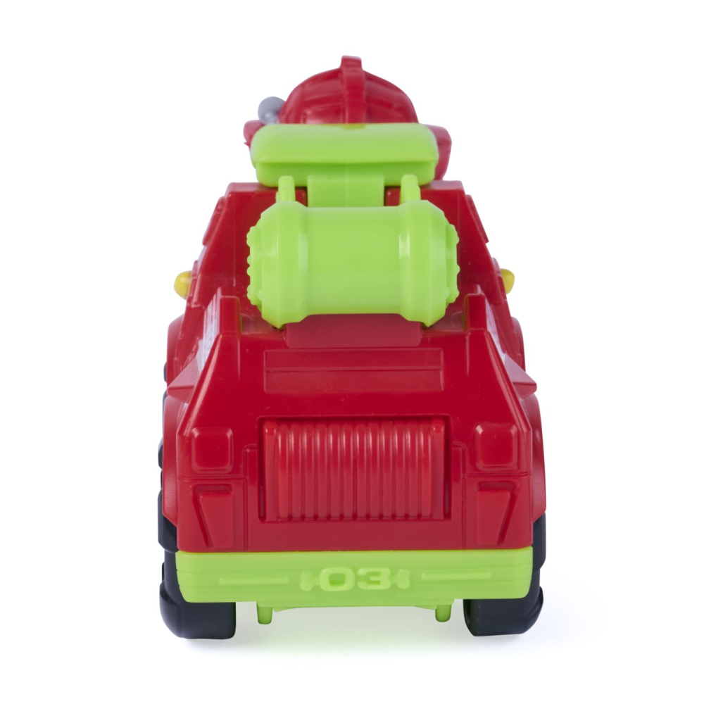 PATRULA CATELUSILOR FILMUL CU DINOZAURI PUP SQUAD RACERS VEHICUL CU FIGURINA MARSHALL 6.5CM [5]