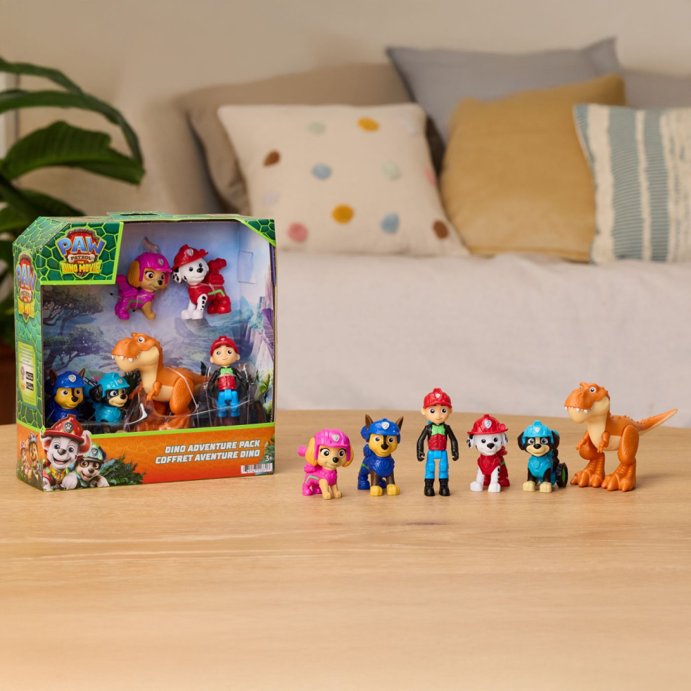 PATRULA CATELUSILOR FILMUL CU DINOZAURI SET AVENTURA DINO CU FIGURINE SI ACCESORII [2]