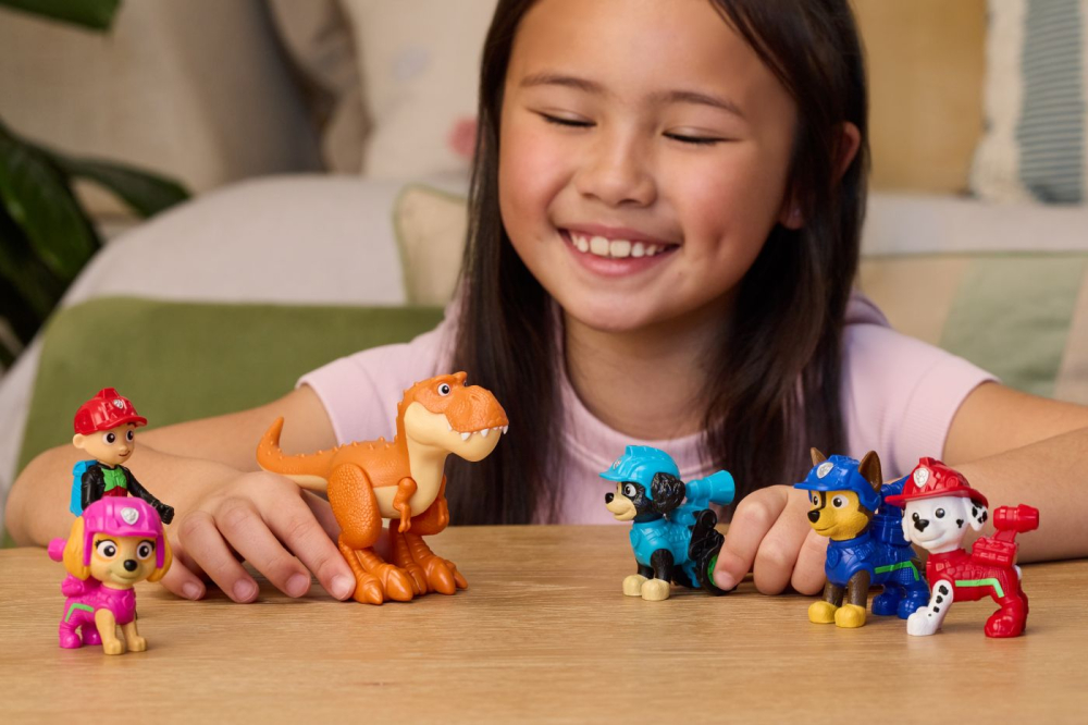 PATRULA CATELUSILOR FILMUL CU DINOZAURI SET AVENTURA DINO CU FIGURINE SI ACCESORII [6]