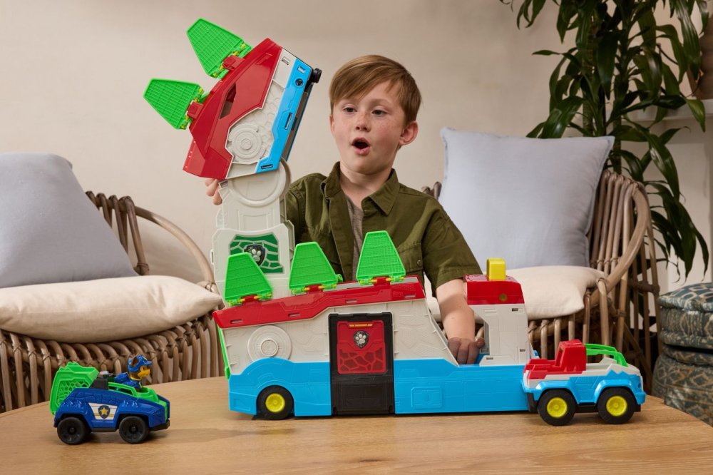 PATRULA CATELUSILOR FILMUL CU DINOZAURI SET SEDIU MOBIL DINO CU FIGURINA SI ACCESORII [4]