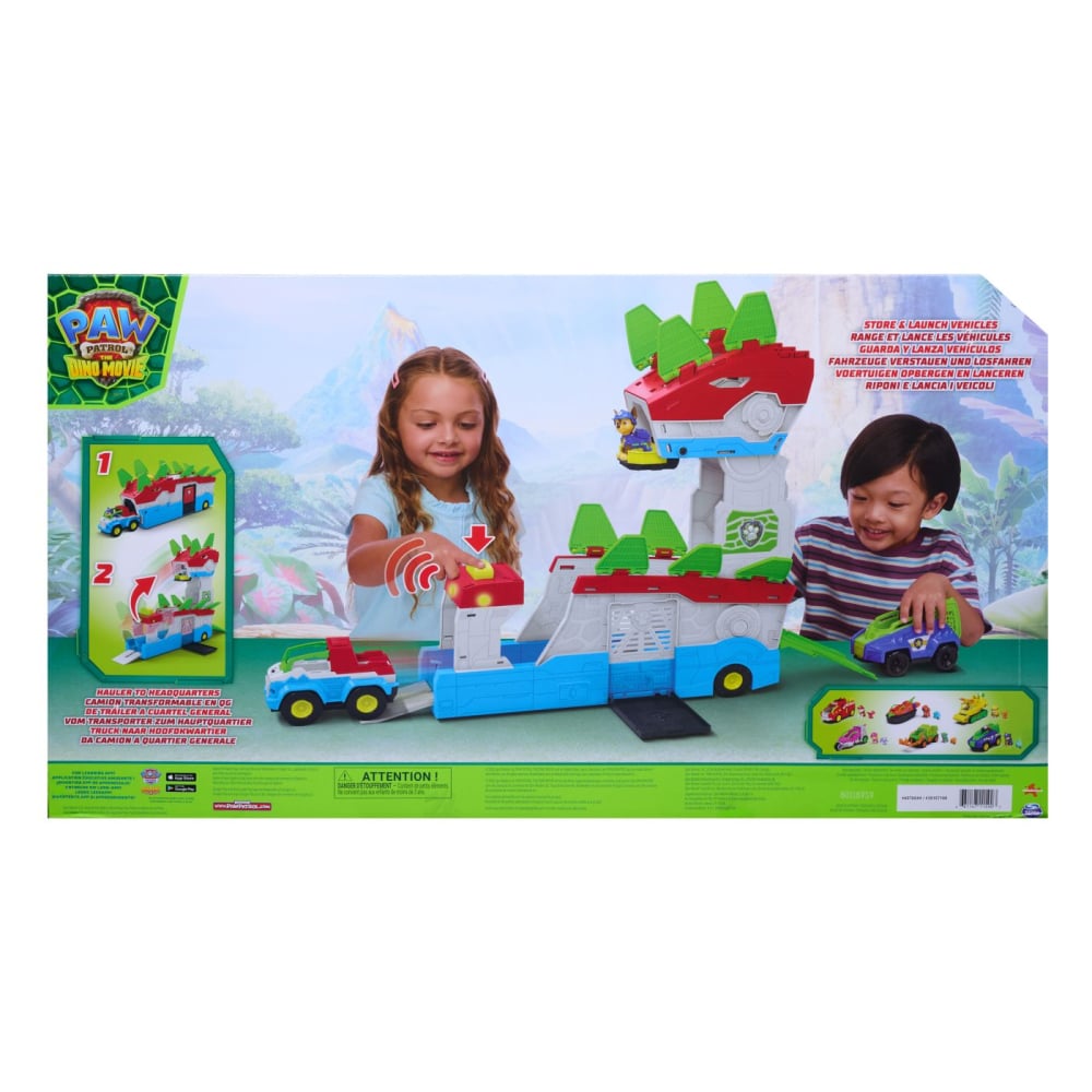 PATRULA CATELUSILOR FILMUL CU DINOZAURI SET SEDIU MOBIL DINO CU FIGURINA SI ACCESORII [2]