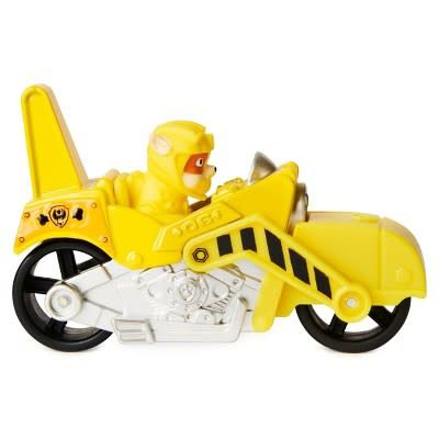 PATRULA CATELUSILOR MACHETA METALICA RUBBLE CU MOTOCICLETA [4]