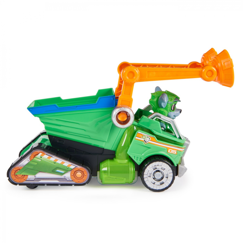 PATRULA CATELUSILOR MIGHTY MOVIE CAMION DE RECICLARE ROCKY [4]