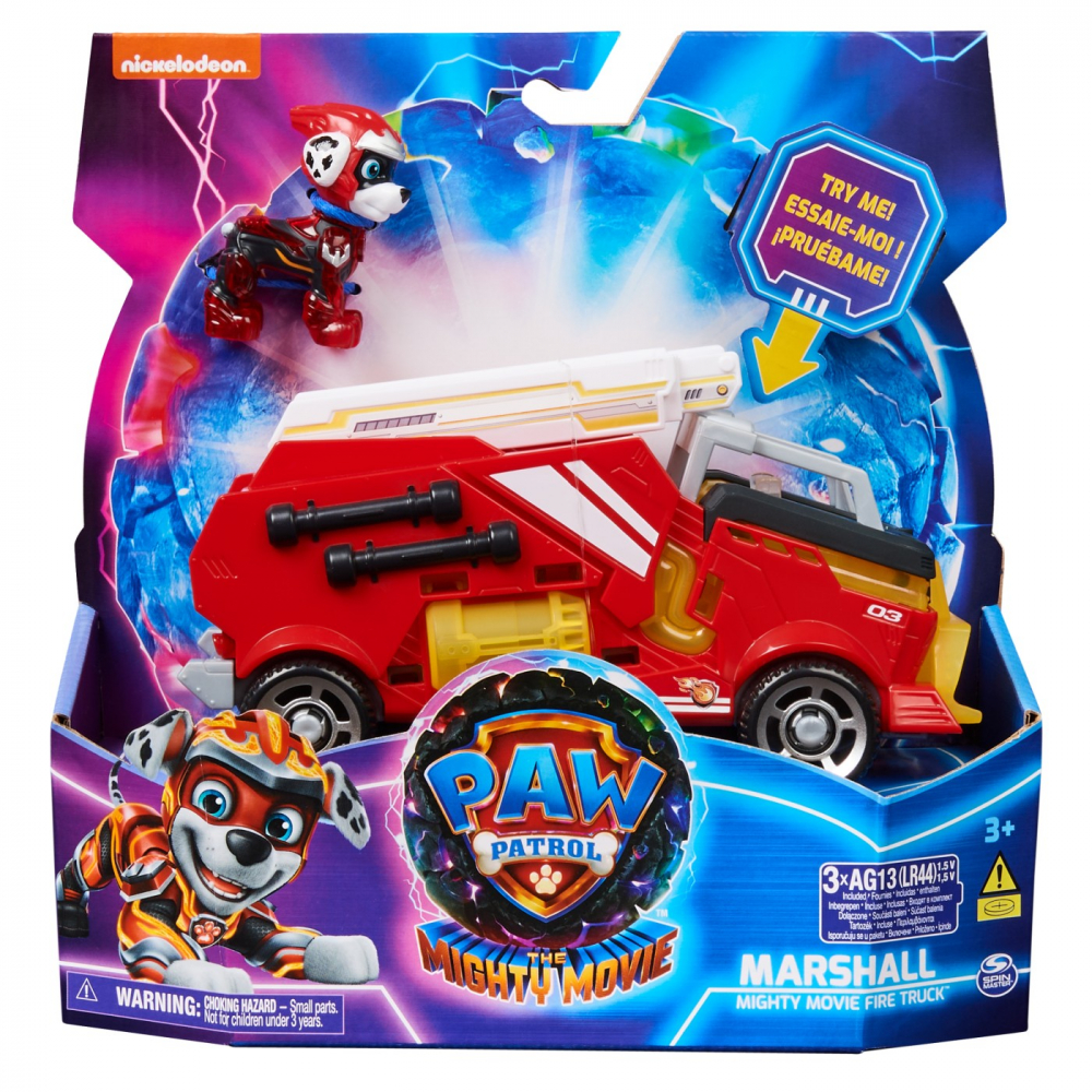 PATRULA CATELUSILOR MIGHTY MOVIE MARSHALL SI CAMIONUL DE POMPIERI [1]