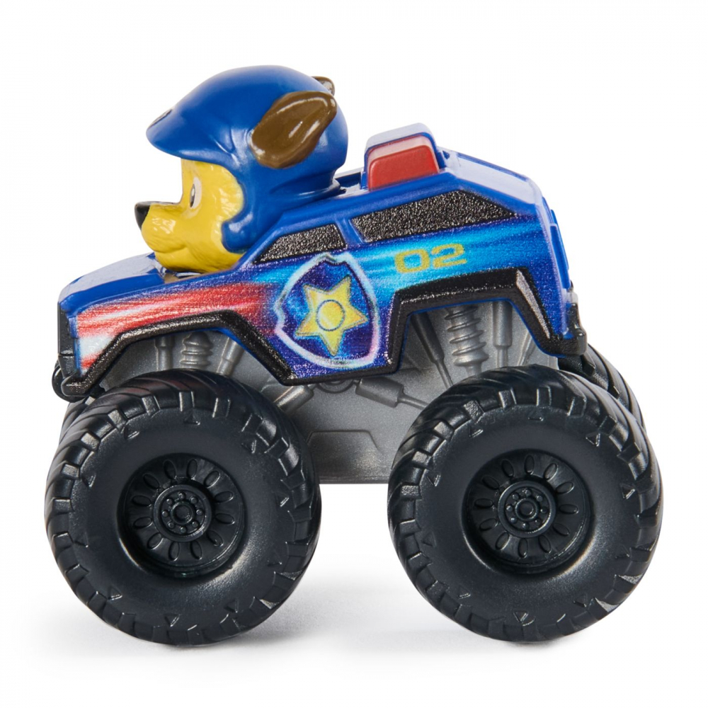 PATRULA CATELUSILOR PUP SQUAD RACERS RESCUE WHEELS VEHICUL METALIC CHASE SCARA 1:55 [4]