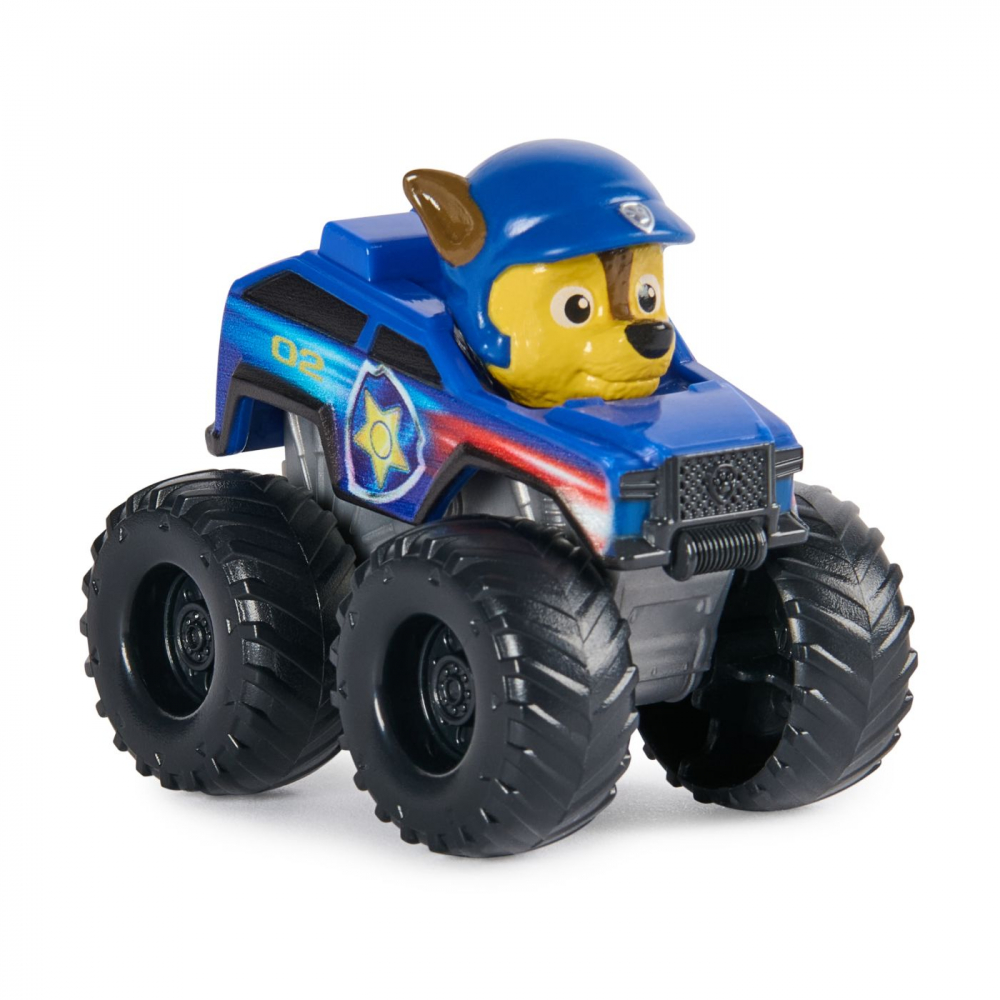 PATRULA CATELUSILOR PUP SQUAD RACERS RESCUE WHEELS VEHICUL METALIC CHASE SCARA 1:55 [3]