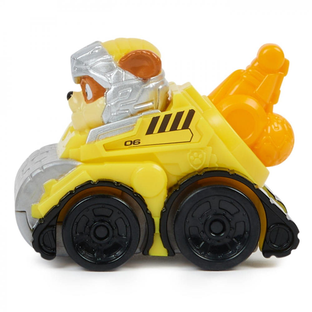 PATRULA CATELUSILOR PUP SQUAD RACERS VEHICUL METALIC RUBBLE SCARA 1:55 [2]