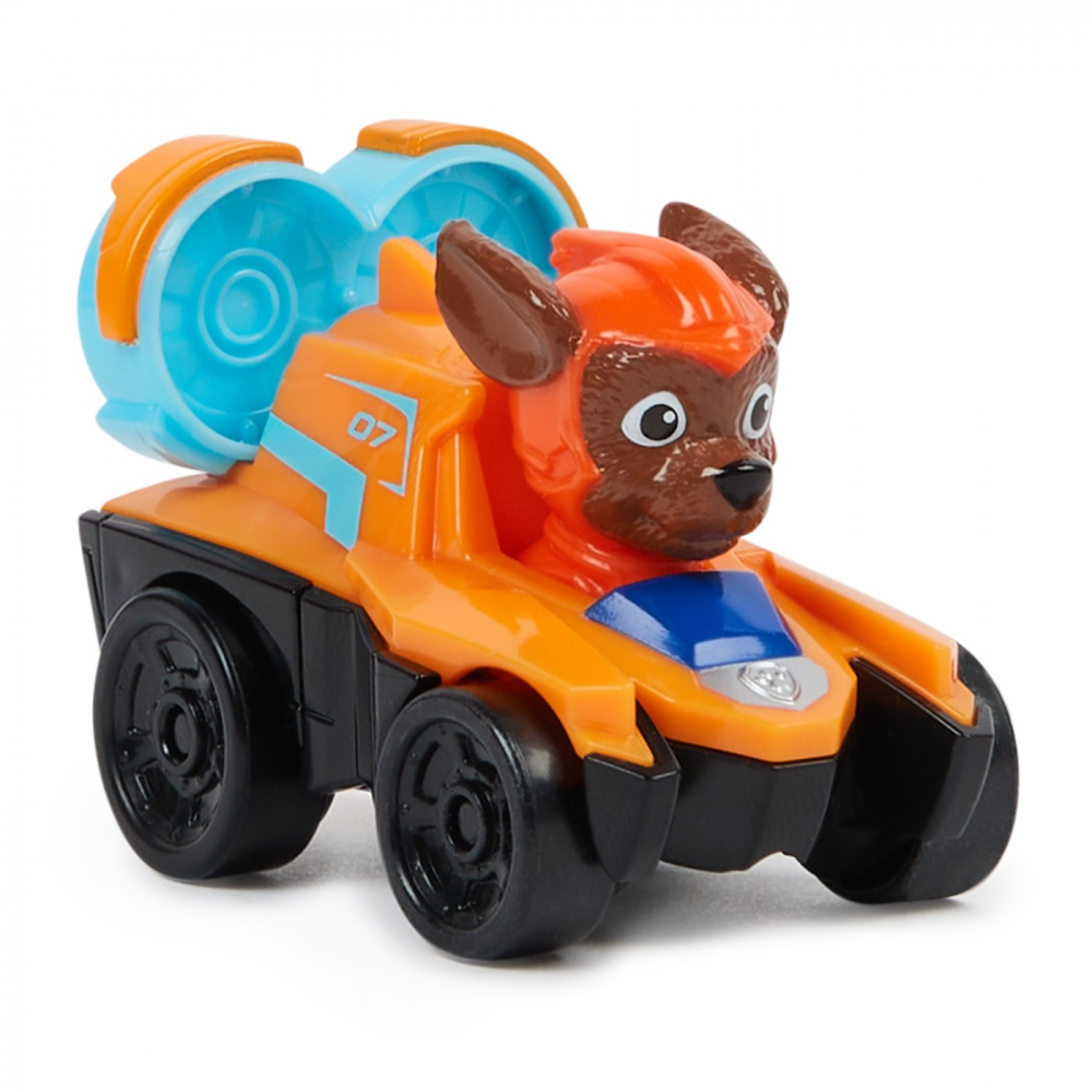 PATRULA CATELUSILOR PUP SQUAD RACERS VEHICUL METALIC ZUMA SCARA 1:55 [3]
