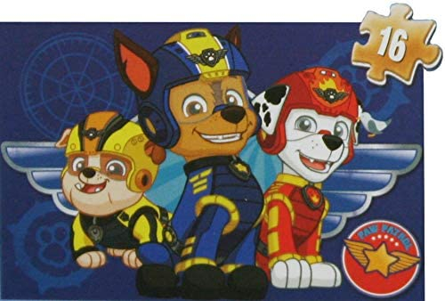 Puzzle 4în1 din Lemn Patrula Cățelușilor  [3]