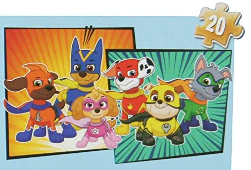 Puzzle 4în1 din Lemn Patrula Cățelușilor  [4]