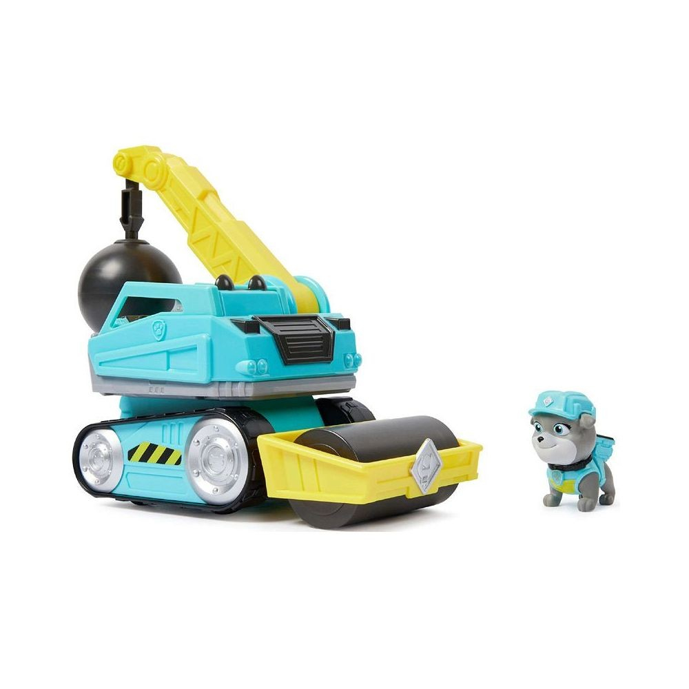 PATRULA CATELUSILOR RUBBLE SI ECHIPA VEHICUL DE BAZA MOTOR [2]