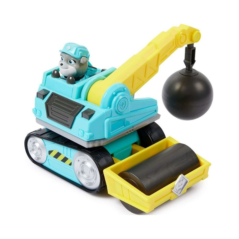 PATRULA CATELUSILOR RUBBLE SI ECHIPA VEHICUL DE BAZA MOTOR [4]