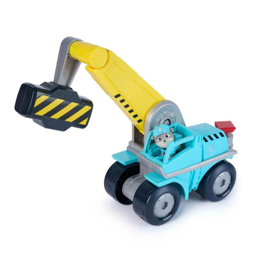 PATRULA CATELUSILOR RUBBLE SI ECHIPA VEHICUL MEGA HAMMER [9]