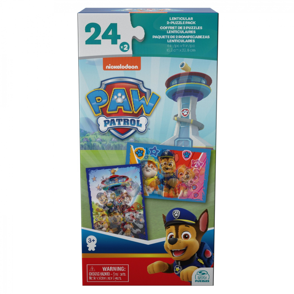 PATRULA CATELUSILOR SET 2 PUZZLE LENTICULARE [1]