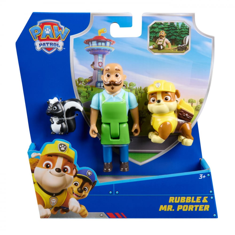 PATRULA CATELUSILOR SET 3 FIGURINE RUBBLE SI MR PORTER [1]