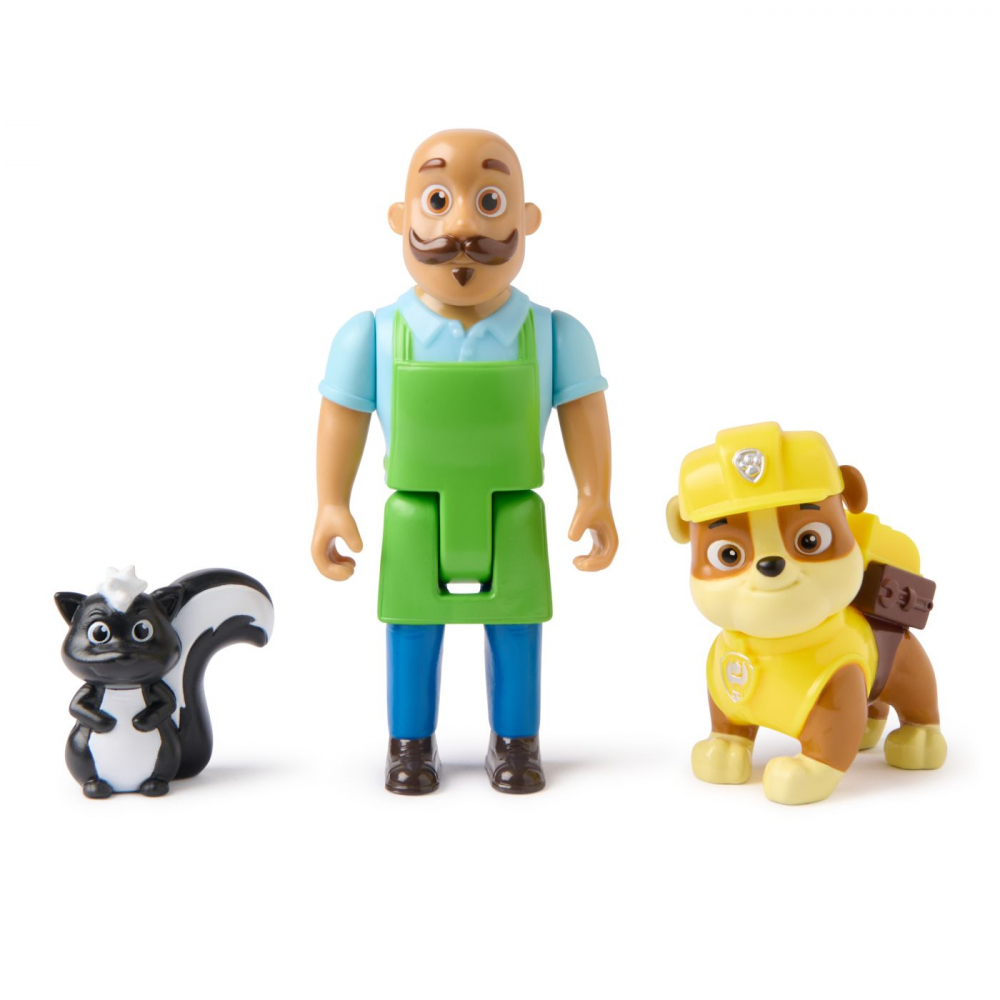 PATRULA CATELUSILOR SET 3 FIGURINE RUBBLE SI MR PORTER [2]