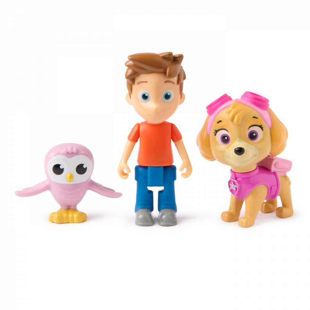 PATRULA CATELUSILOR SET 3 FIGURINE SKYE SI ALEX PORTER [2]