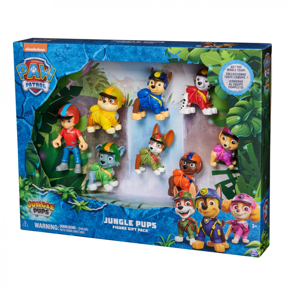 Patrula Catelusilor Set Cadou 8 Figurine Jungle [3]