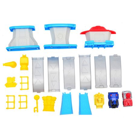 PATRULA CATELUSILOR SET DE JOACA TURN MINI DELUXE CU FIGURINE SI MASINUTE [10]