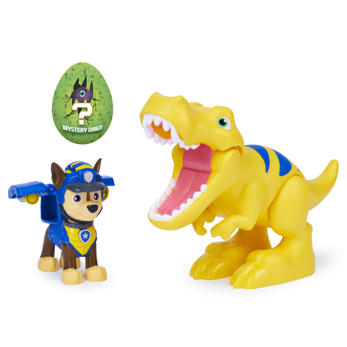 Patrula catelusilor set figurina catelus chase si dinozaurul t-rex [2]