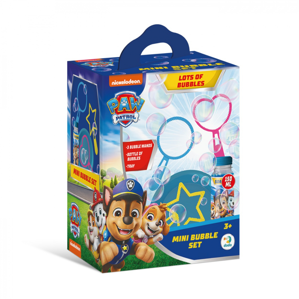 Patrula Catelusilor ,   Set mini baloane de sapun, 150 ml