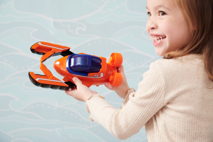 Patrula catelusilor vehicul catelusii acvatici figurina zuma si vehiculul homar [3]