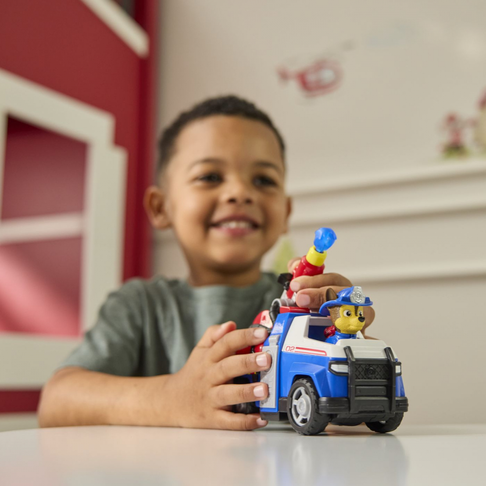 PATRULA CATELUSILOR VEHICUL DE SALVARE MASINA DE POMPIERI SI FIGURINA CHASE [3]
