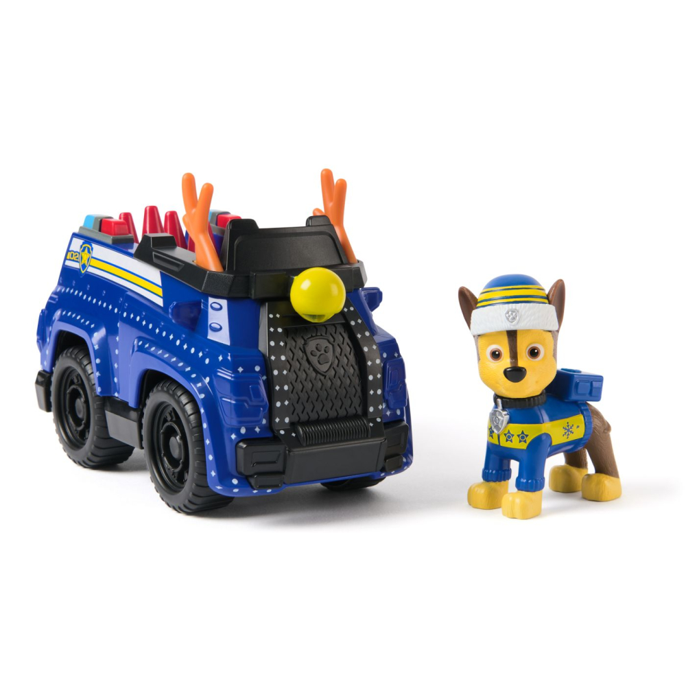 PATRULA CATELUSILOR VEHICUL SI FIGURINA CHASE CU ACCESORII DE CRACIUN [2]