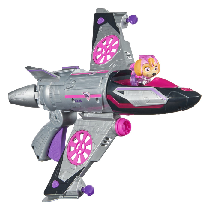 Patrula Catelusilor Vehicul Transformator Skye Mighty Movie Jet [7]