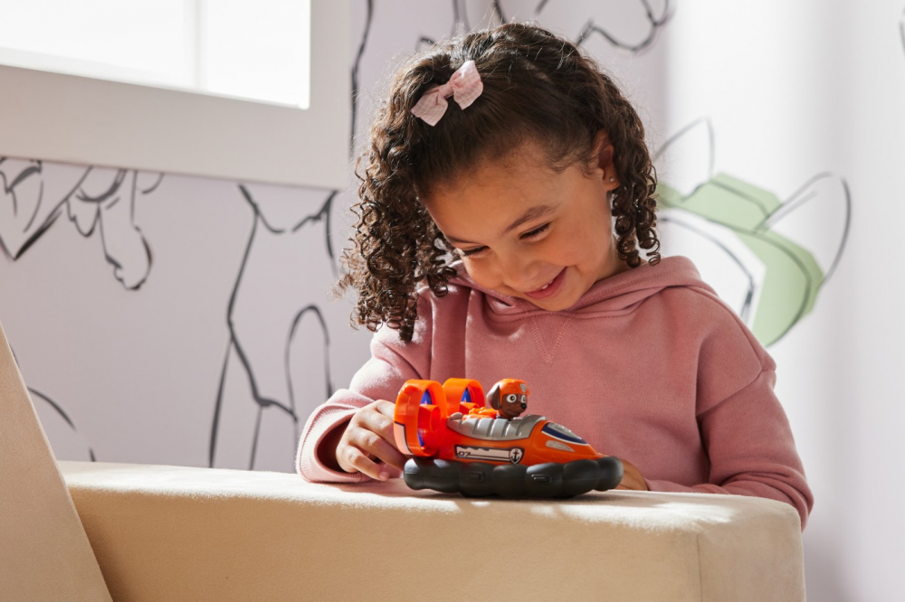 Patrula catelusilor-Figurina Zuma cu vehicul de baza eco [3]