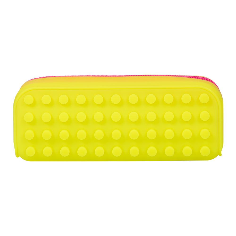 Penar din silicon, Strigo, Galben Neon, 20x7x8 cm