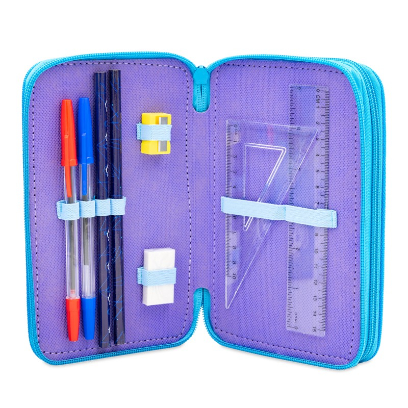 Penar echipat CNX Mandale, 2 fermoare, dreptunghiular, modele traditionale, diverse culori [5]