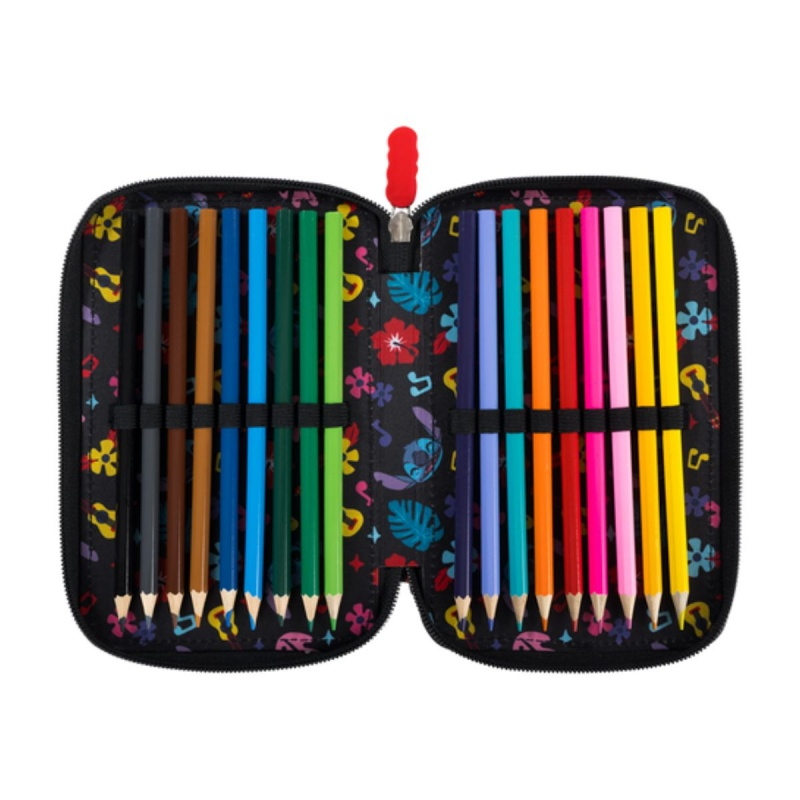 Penar echipat St.Majewski Stitch cu 3 fermoare, negru [4]