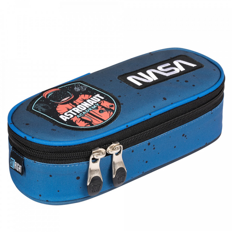 Penar neechipat Astronaut Nasa,1 compartiment, 1 extensie, bleumarin,23x11x6 cm [1]