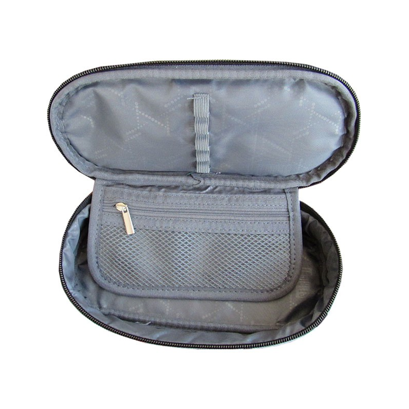 Penar neechipat Bambino Lovely Panda,1 compartiment, 1 extensie, albastru,23x11x6 cm [2]