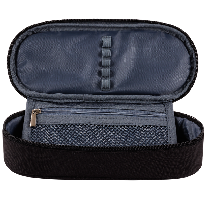 Penar neechipat Black Cats,1 compartiment, 1 extensie, negru,23x121x6 cm [2]