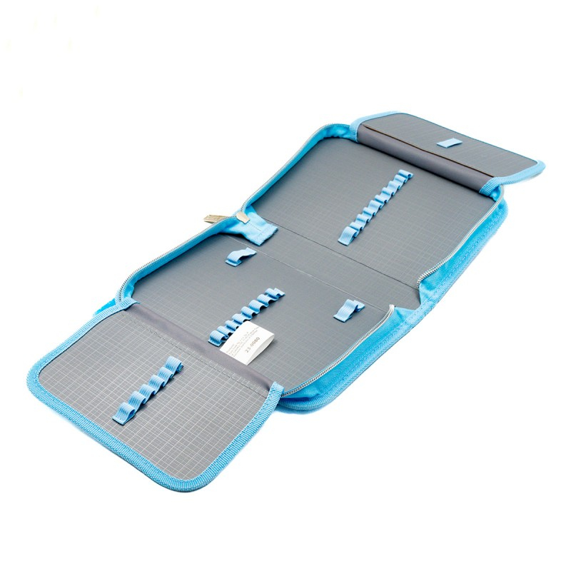 Penar neechipat Doggy,1 compartiment, 2 extensii, roz cu turcoaz,20x14x4 cm [3]