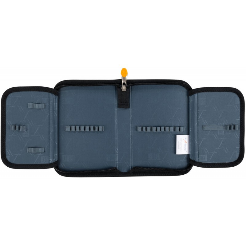Penar neechipat Fotbal,1 compartiment, 2 extensii, negru,textil,20x14x4 cm [3]